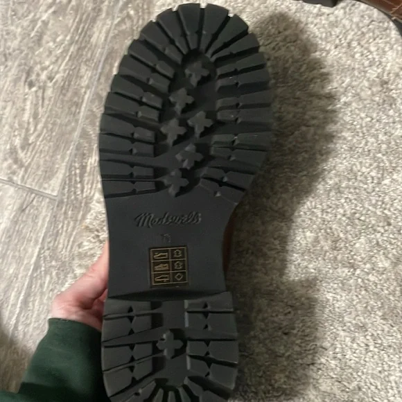 Madewell Brown Leather Penny Loafers - Picture 3 of 3